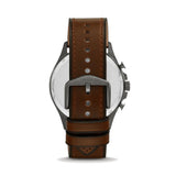 Fossil Forrester Chronograph Brown Leather Strap Watch | FS5815