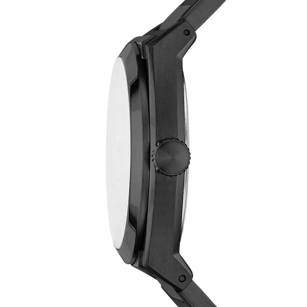 Fossil Black Tone Everett Black Dial Men's Watch | FS5824