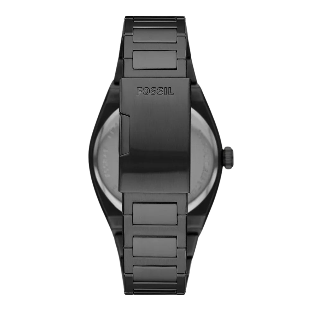 Fossil Black Tone Everett Black Dial Men's Watch | FS5824