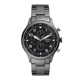 Fossil Retro Pilot Smoke Black Dial Men's Watch | FS5834