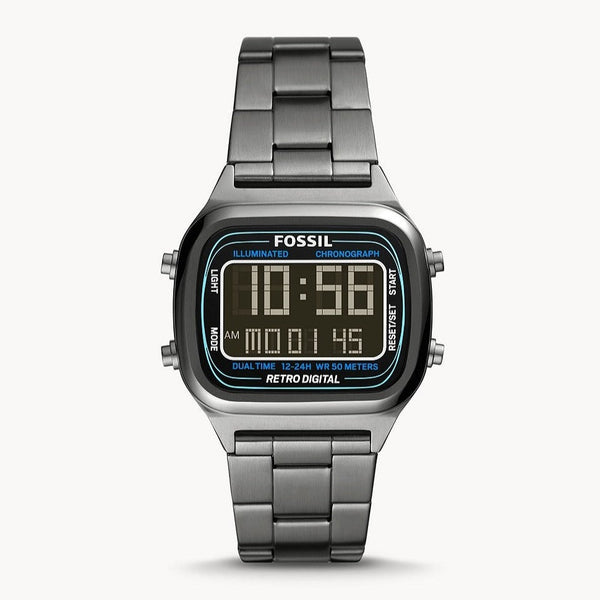 Mens retro best sale digital watches