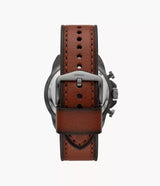 Fossil Bronson LiteHide Chronograph Brown Leather Watch| FS5855