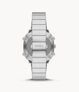 Fossil Men's Retro analogue-Digital Stainless Steel Watch FS5890