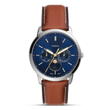 Fossil Neutra Moonphase Multifunction Leather Strap Watch | FS5903