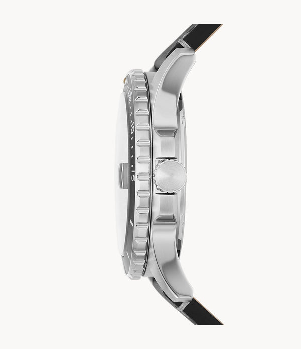 Fossil Blue Dive LiteHide™ Leather Watch FS5960