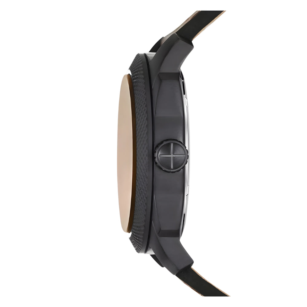 FOSSIL MACHINE DARK BROWN MEN'S WATCH FS5972