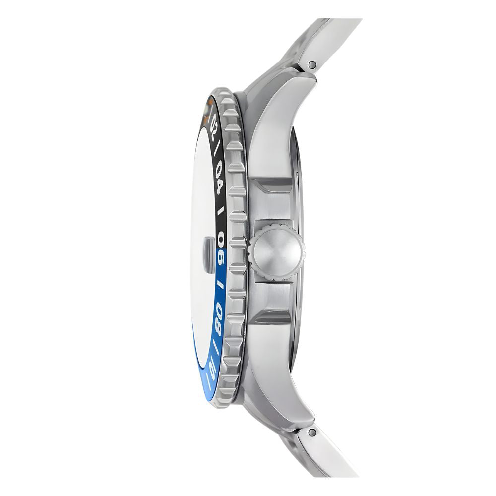 Fossil Blue GMT Stainless Steel Men's Watch | FS5991