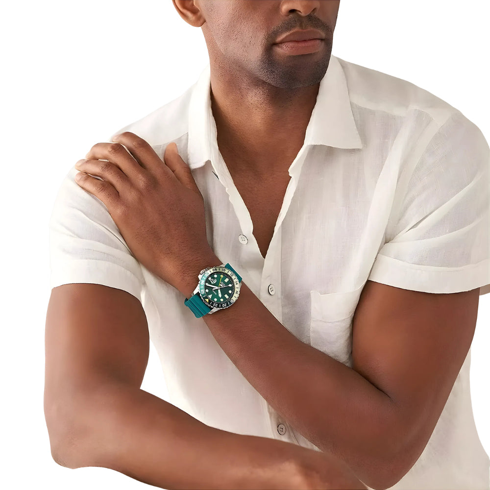 Fossil GMT Oasis Blue Men's Watch FS5992