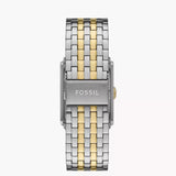 Fossil Carraway Two-Tone Blue Stainless Steel Men's Watch| FS6010