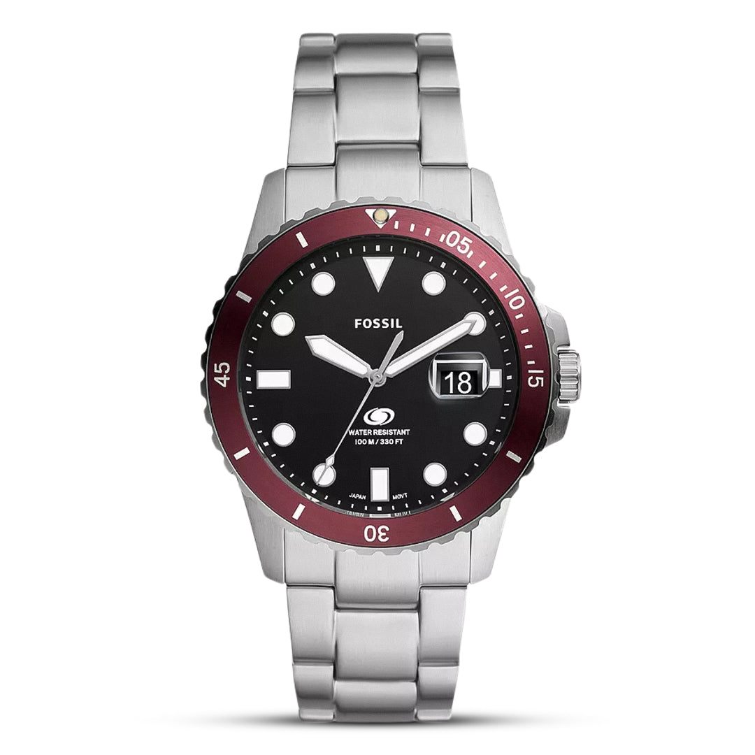 Fossil Blue Dive Quartz Black Dial Men display picture 1