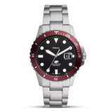 Fossil Blue Dive Quartz Black Dial Men's Watch | FS6013