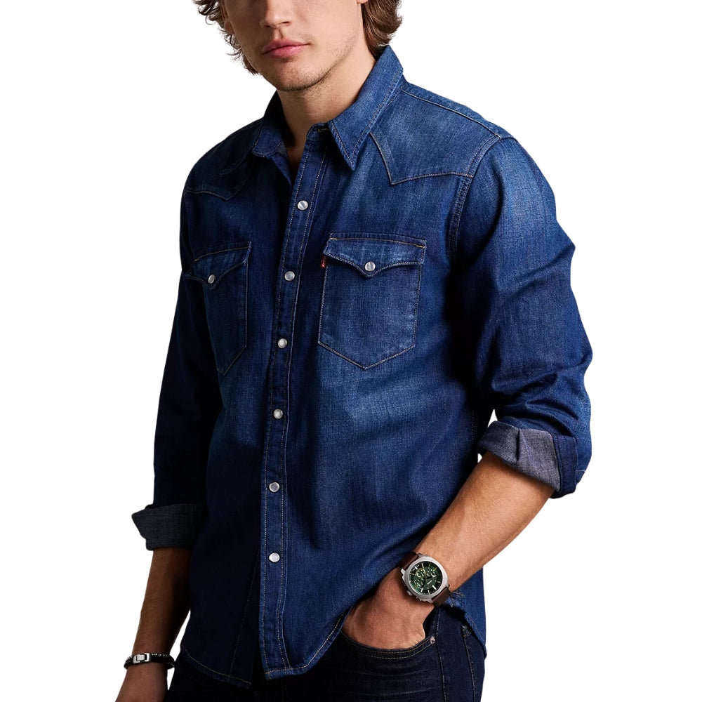 Fossil Machine Brown Leather Green Dial Men's Watch FS6100