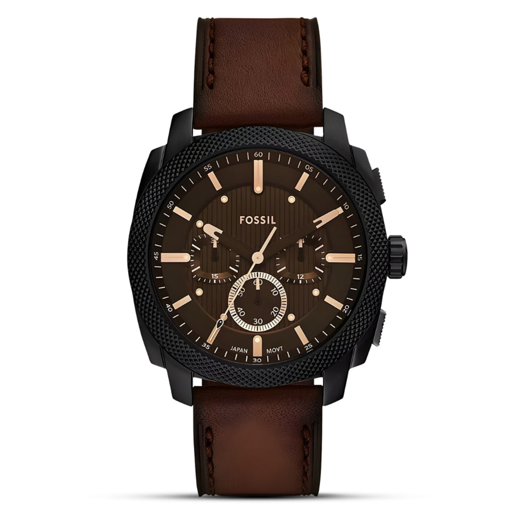 FOSSIL CRONOGRAPH BROWN MEN'S WATCH FS6101