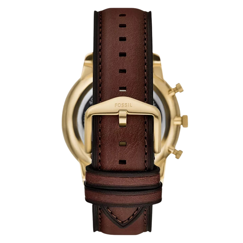 Fossil Neutra Chronograph Gold Dial Men's Watch FS6113