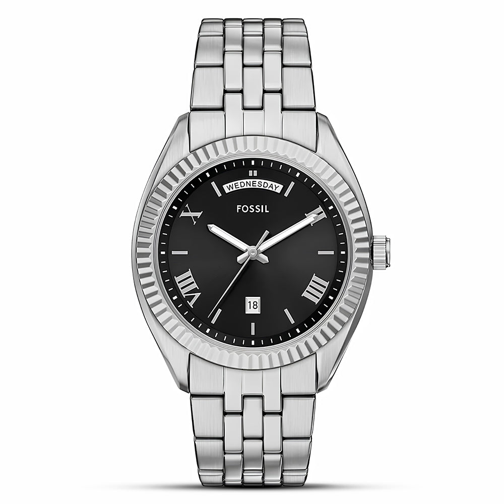 Fossil Campbell Black Dial Men's Watch FS6139