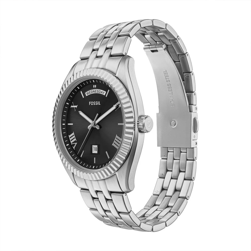 Fossil Campbell Black Dial Men's Watch FS6139