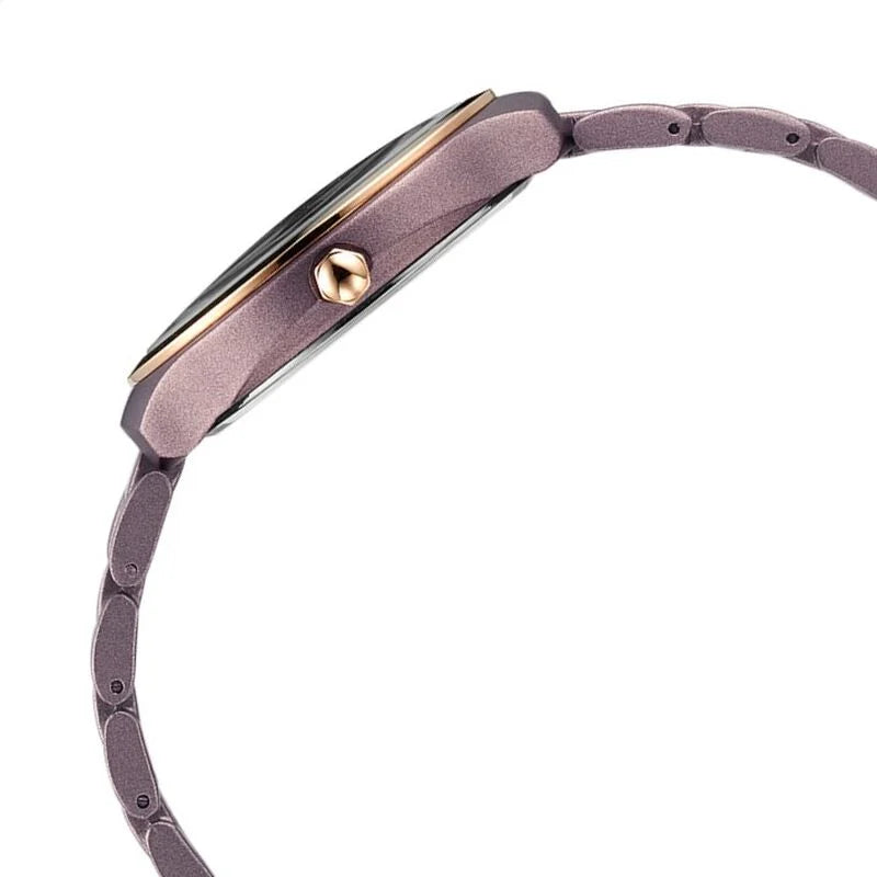 Fastrack Vyb Slayer Quartz Maroon Dial Ladies Watch| FV60008KM02W