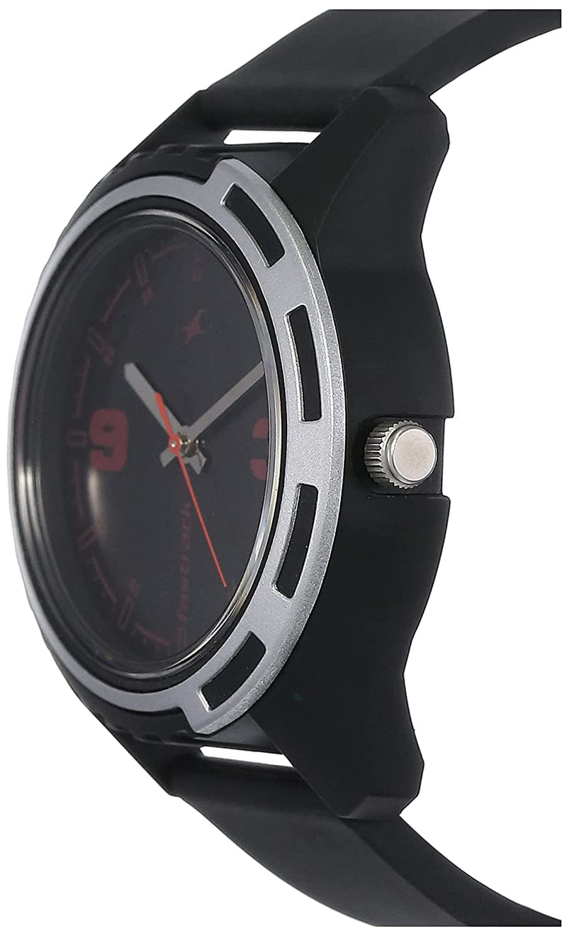 Fastrack Casual Analog Black Dial Men's Watch-NL3114PP03/NP3114PP03