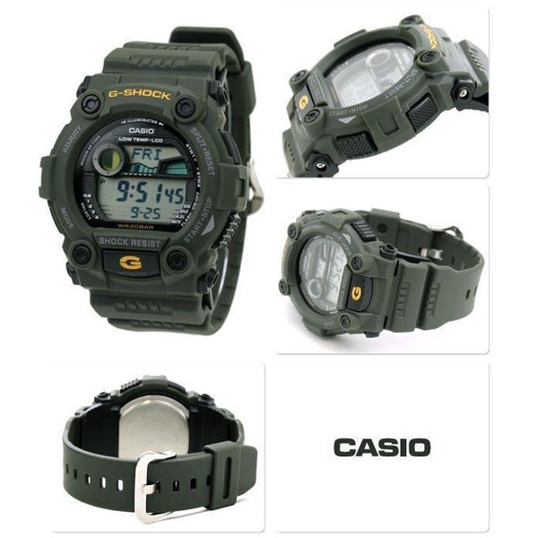 Casio G-Shock Nato Green "G-Rescue" Digital Watch G-7900-3DR