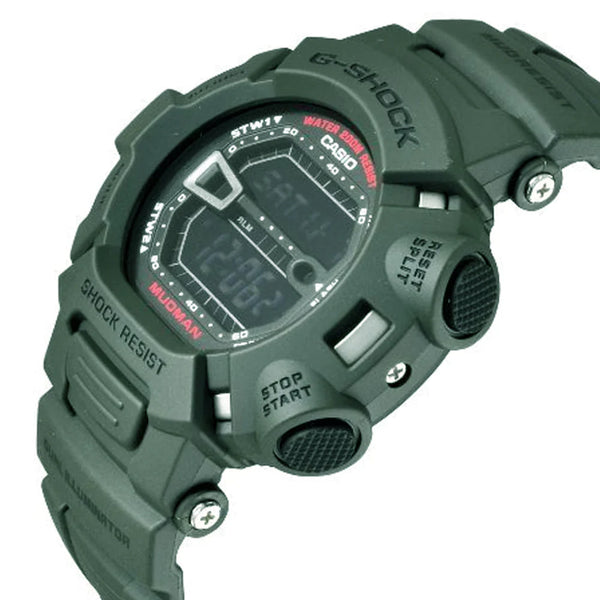 Casio G-Shock Green "Mudman" Digital Watch G-9000-3VDR