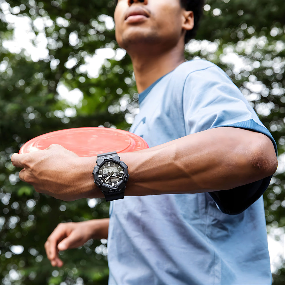 Casio G-Shock Analog Digital Black Dial Watch GA-010-1A1DR