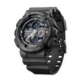 Casio G-Shock Analogue-Digital Black Strap Watch GA-140-1A1DR