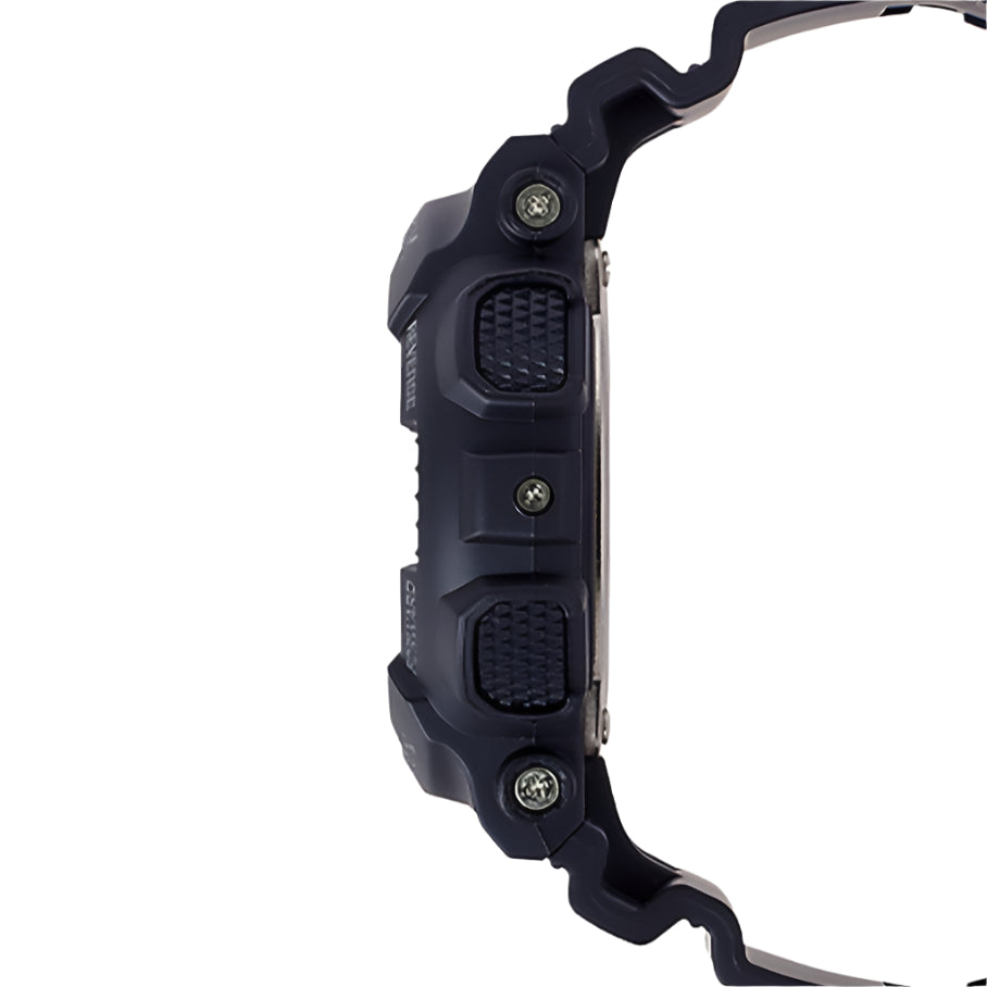 Casio G-Shock Analogue-Digital Black Strap Watch GA-140-1A1DR
