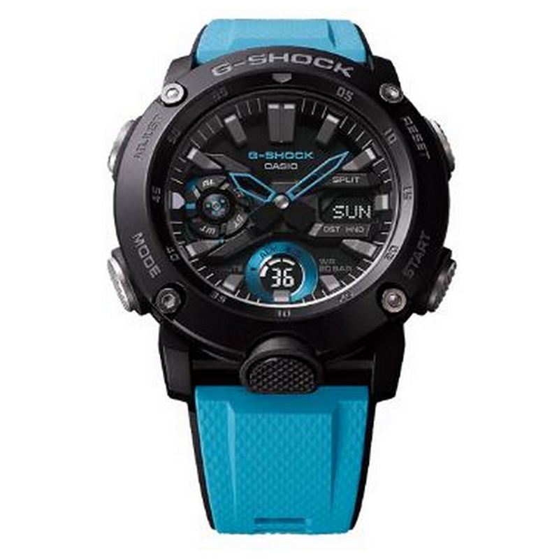 Casio G-Shock Carbon Core Guard Digital-Analogue Watch GA-2000-1A2DR