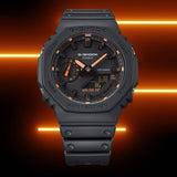 CASIO G-SHOCK ANALOG-DIGITAL NEON ACCENT SERIES | GA-2100-1A4