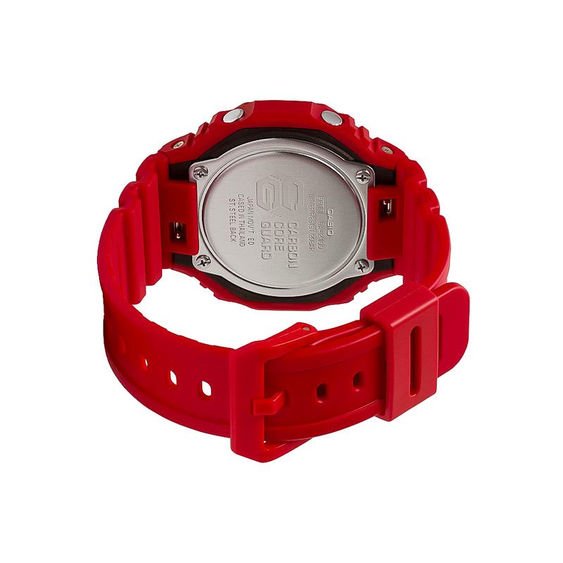 CASIO G-SHOCK RED CARBON CORE MEN'S WATCH | GA-2100-4ACR