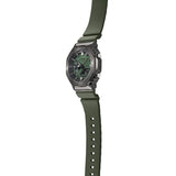 Casio G-Shock Analog-Digital Green Dial Men's Watch GM-2100B-3ADR