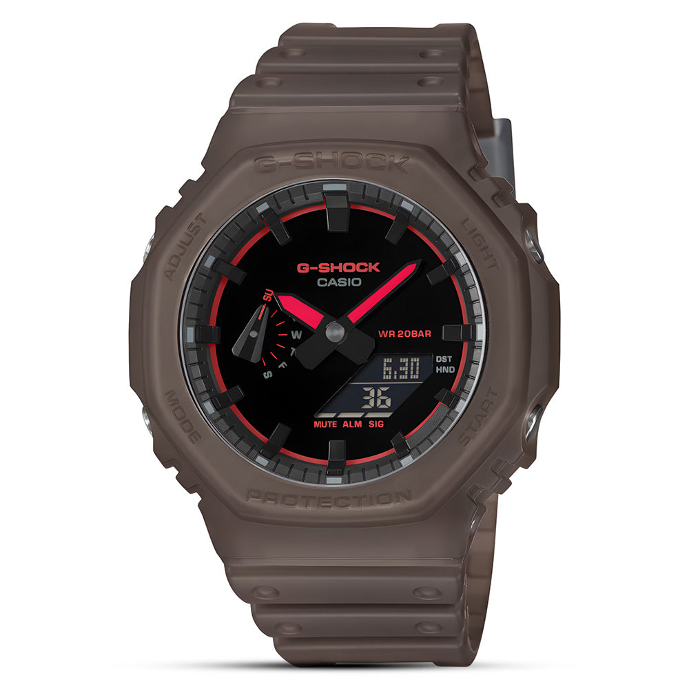 CASIO G-SHOCK MYSTERIOUS SMOKY ANALOGUE-DIGITAL WATCH GA-2100K-5ADR