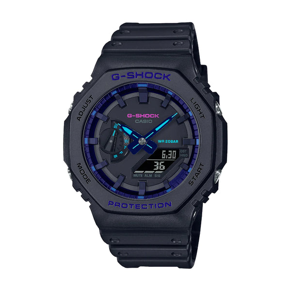 Casio G-Shock "Carbon Core" Digital-Analogue Watch GA-2100VB-1ADR