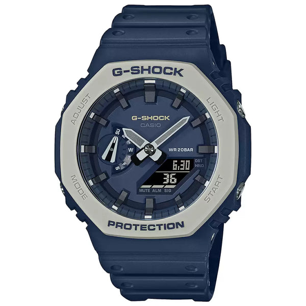 Casio G-Shock Analog-Digital Blue Dial Men's Watch GA-2110ET-2ADR