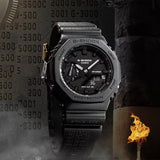 Casio G-Shock 40th Anniversary Remastered Black Watch| GA-2140RE-1ADR