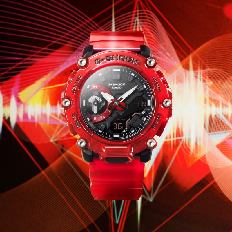 Casio G-Shock ANALOG-DIGITAL Sound Wave Series | GA-2200SKL-4A