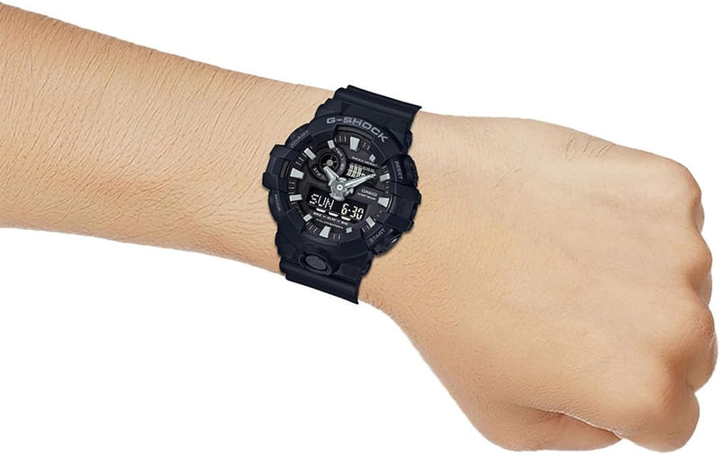 Casio G-Shock Analog-Digital Black Dial Men's Watch | GA-700-1BDR