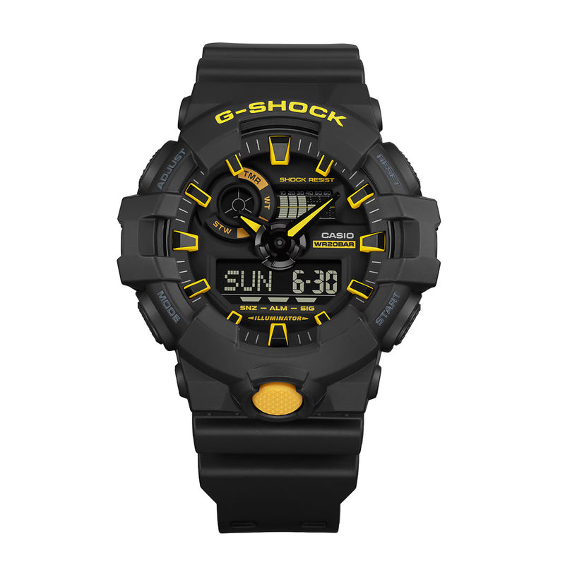 Casio G-Shock Digital Black Yellow Scheme Watch | GA-700CY-1ADR