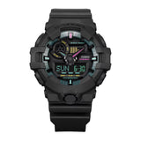 CASIO G-SHOCK Multi-Fluorescent Black Men's Watch |GA-700MF-1ADR