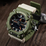 Casio G-shock Light Green Analogue-Digital Men's Watch GA-900HC-3ADR