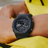 Casio G-Shock Black "Tough Solar" Bluetooth Digital-Analogue Watch GA-B2100-1A1DR