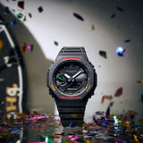 CASIO G-SHOCK "TOUGH SOLAR" SMARTPHONE LINKED BLACK DIAL MENS WATCH | GA-B2100FC-1ADR