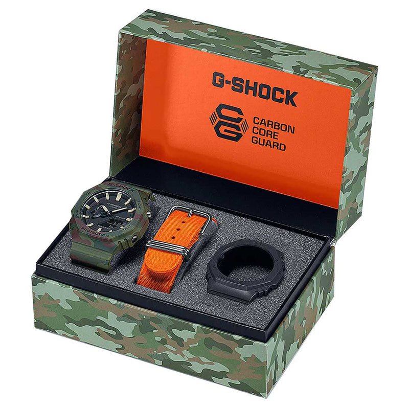 Casio G-Shock "Carbon Core" Limited Edition Watch| GAE-2100WE-3ADR