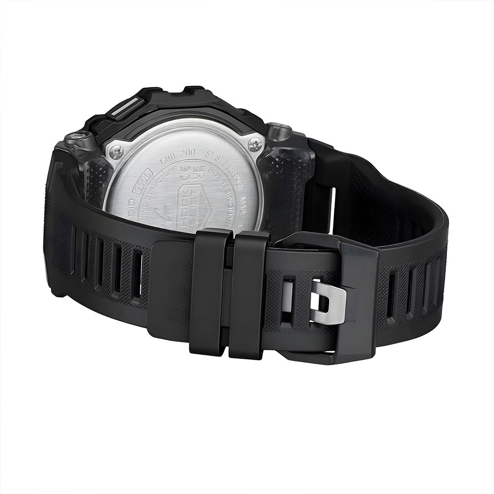 Casio G-Shock Black Strap Digital Mobile Linked Watch GBD-200-1A1DR