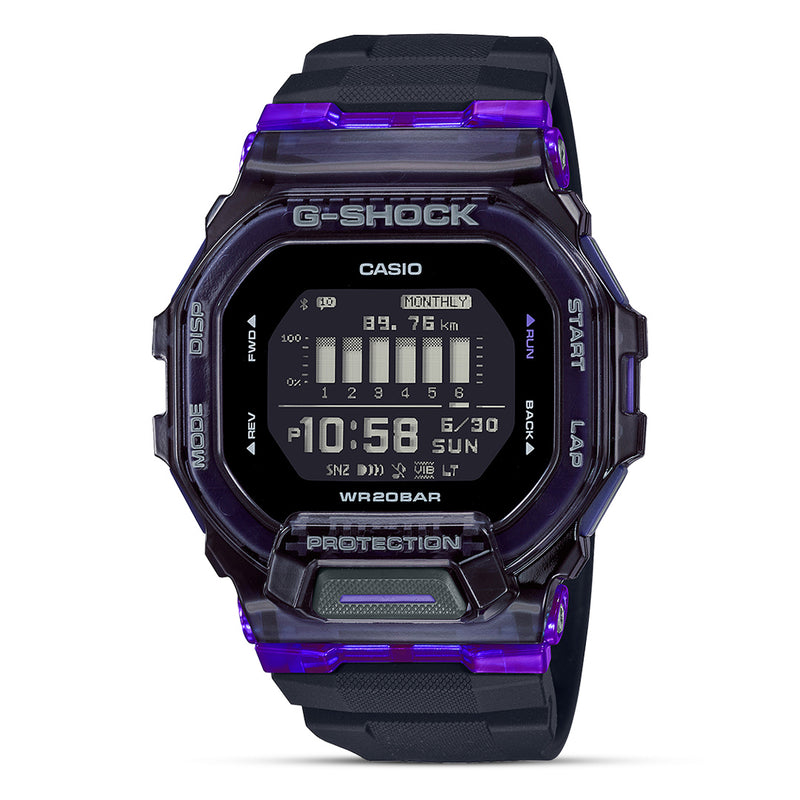 Casio G-Shock "Vital Bright Series" Mobile Linked Watch GBD-200SM-1A6DR