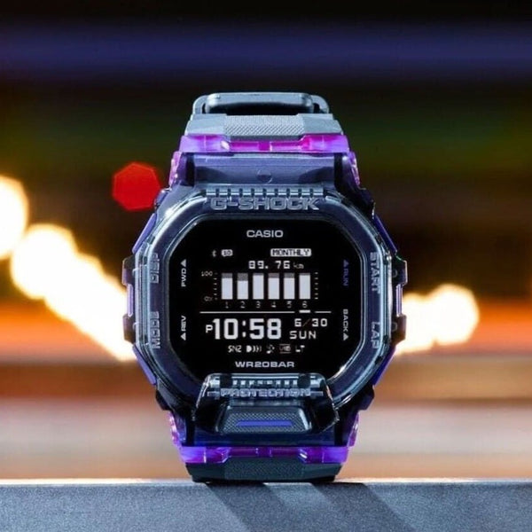 Casio G-Shock "Vital Bright Series" Mobile Linked Watch GBD-200SM-1A6DR