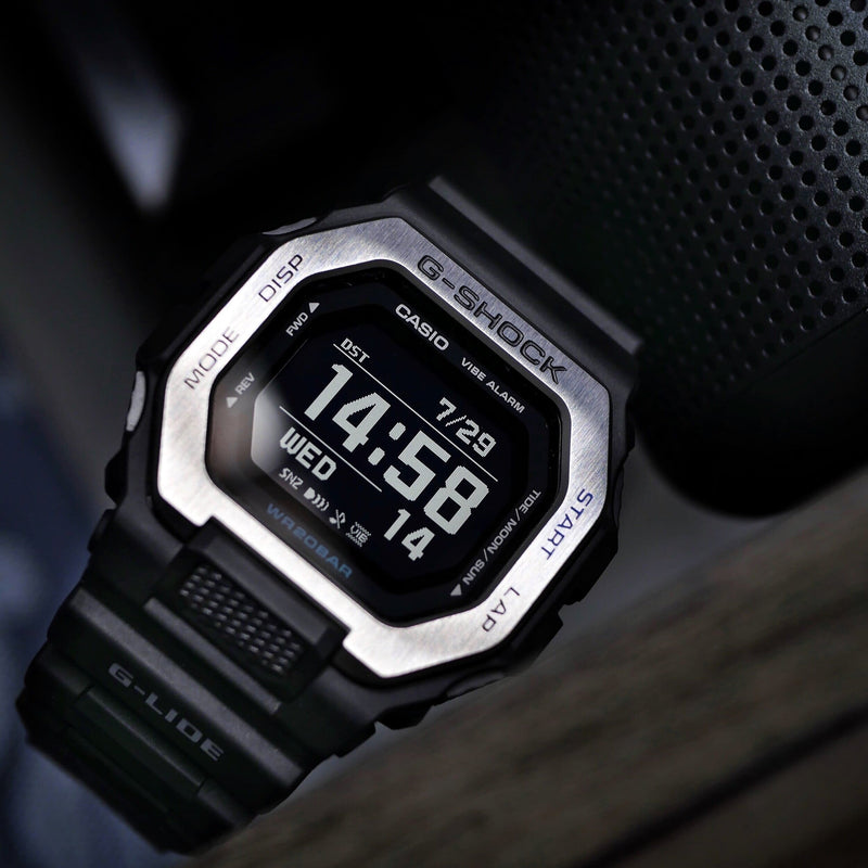 Casio G-Shock G-LIDE Digital Mobile Linked Sports Watch GBX-100-1DR