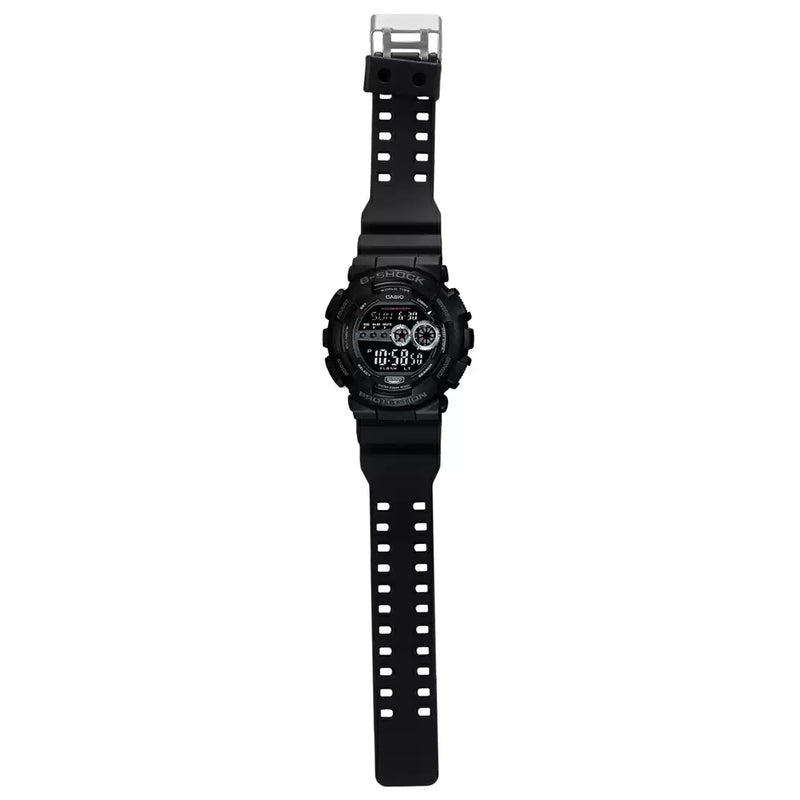 Casio G-Shock X-Large Black Skeleton Digital Watch GD-100-1BDR