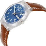 Swatch Windy Dune Blue Dial Unisex Watch GE709