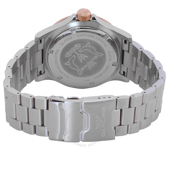 Glycine Combat Sub Sport GMT Dark Brown Dial Watch GL1056